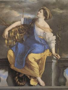 Orazio Gentileschi Public Felicity Surmounting Perils (mk05) oil painting image